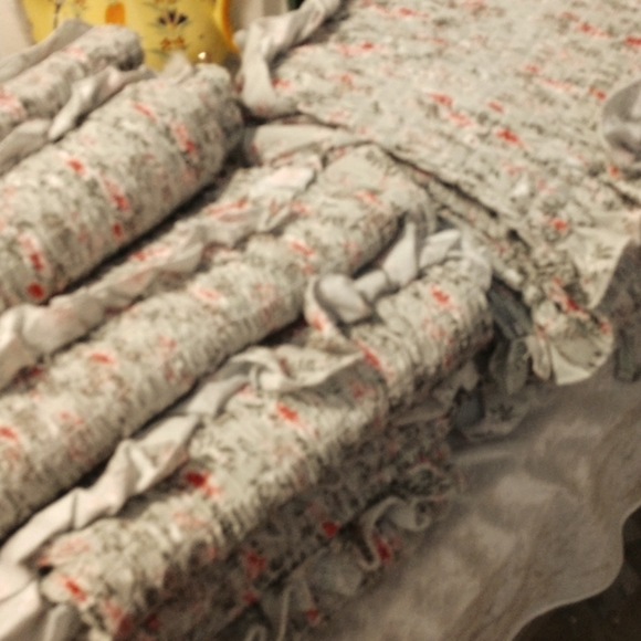 SALE Tube Tank Midi Dress Green Floral Smocked Tiered Spaghetti Strap Boho S/M - Picture 5 of 11